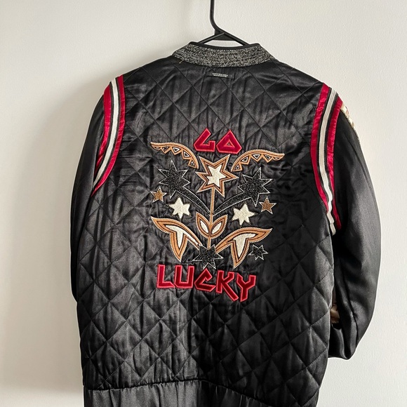 Maison Scotch Reversible Bomber Jacket - Picture 8 of 11